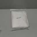 Floral Embroidery Sheer Curtains White 45 Inch Length, Vintage Rod Pocket Voile Drapes for Living room, Bedroom, Window Treatments Semi Crinkle Curtain Panels for Villa, Parlor, Set of 2, 52"x 45".