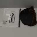 Kaneles Men's Curly Short Brown Wig Fluffy Soft Synthetic Natural Costume Hair Wigs for Male