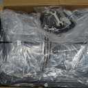 60 Gal (230L) High Grade Large Laundry Basket with Wheels, Rolling Laundry Hamper, Laundry Cart with Metal Frame and Removable Bag Design, Suitable for Laundry Room, Bedroom (Grey, 3 Section 230L)