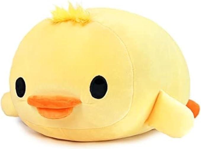 EKEGUY 16 in Giant Yellow Duck Plush Pillow Big Duck Stuffed Animal