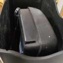 Amazon Basics 6-Sheet Cross-Cut Paper and Credit Card Shredder with 3.8 Gallon Bin, Shreds Staples, Black
