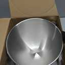 5 QT Stainless Steel Mixer Bowl Compatible With KITCHENAID TILT-HEAD STAND MIXERS 4.5-Quart (4.3 L) And 5-Quart (4.7 L) (Stainless Steel Polished)