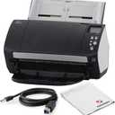 Fujitsu FI-7160 Scanner Bundle for Office, Fast Photo Scanner, Document & Receipt Scanner, Photo Scanners for Old Pictures to Digital Fast, Computer Scanners, Desktop Scanner