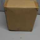 HillSpring Black Marble Kitchen Utensil Holder, Weighted Utensil Organizer Crock for Countertop, Marble Cooling Container with Protective Padded Base