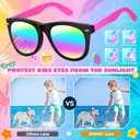GINMIC Kids Sunglasses Bulk, Neon Sunglasses Party Favors with UV400 Protection, Boys and Girls, Party Favor For Kids, Birthday Graduation Party Supplies, Beach, Pool Party Favors