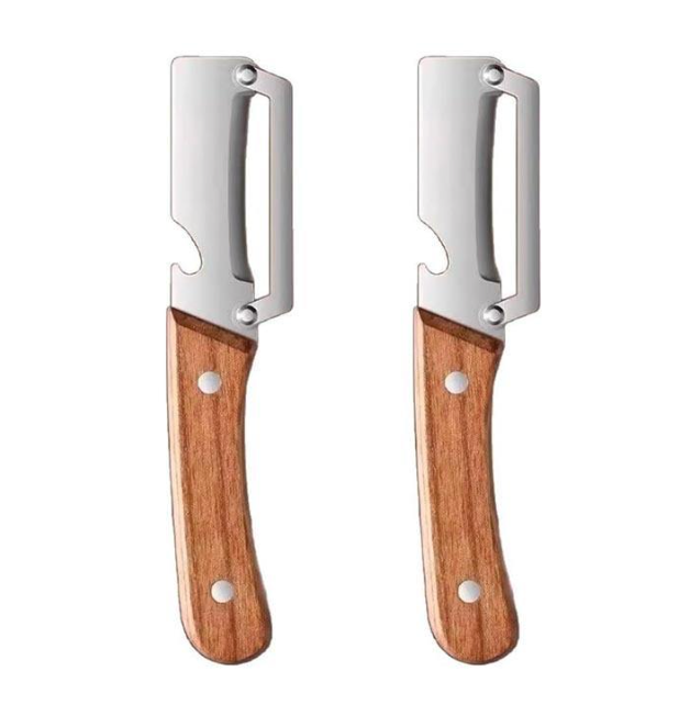 2in1 Kitchen Peeler And Opener Stainless Steel with Non-Slip
