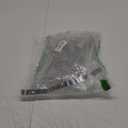 Lallisa Kabob Skewers - Metal BBQ Skewer Sticks with Push Bar for Meat, Chicken, Vegetable & Fruit (12 Pieces)