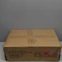 Fluted Nightstands Set of 2, Modern Bedside Table with Drawer and Storage Shelf (Walnut)