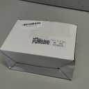 FuWeave Easter Bunny Goose Outfit Easter Egg Porch Goose Costume for Cement Plastic Geese Statue Spring Outdoor Garden Yard Patio Decoration(Light Pink,23 Inches,Cute Bunny)