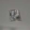 uxcell Iron Air Hose Fitting, 2Pcs 3/4" NPT Male 2 Lug Chicago Fitting Straight Through for Pipe Connections, Silver Tone (0.75 Inch)