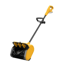 12" Cordless Snow Shovel Compatible with Dewalt 20V Max Battery(NO Battery) Electric Snow Shovel with Directional Plate & Adjustable Front Handle, Cordless Snow Blower for Driveway/Patio (Yellow, A)