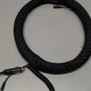 VaygWay Car Heated Steering Wheel Cover - 12v Black Soft Plush Warmer Car Steering Wheel Heater - Premium Quality 15" Auto Comfortable Steering Wheel Cover Protector Warmer for Vehicle (Soft Plush)