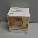 Mini Karaoke Machine for Kids Adults：Portable Bluetooth Karaoke Speaker with 2 Wireless Microphones and Lights for Home Party, Christmas Birthday Gifts for 412+ Years Old Girls Boys(Yellow)