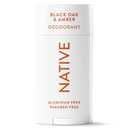 Native Deodorant Contains Naturally Derived Ingredients, 72 Hour Odor Control, Deodorant for Women and Men, Aluminum Free, Black Oak & Amber 2.65oz