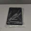 Fire HD 8 & HD 8 Plus Tablet Case (Only 12th Gen,2024/2022) - DJ&RPPQ [Light-Duty] Full Body Rugged Cover with Built-in Screen Protector for Kindle Fire HD 8 Kids Tablet & Kids Pro Tablet - Black