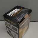 Space Heater for Indoor Use, 1500W PTC Ceramic Heater with Thermostat, Small Space Heater 2S Rapid Heating, 3 Modes, Electric Portable Heater with Safety Protection for Bedroom, Quiet Office (BLACK)