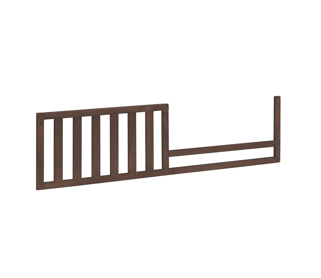 Sorelle Furniture Toddler and Full-Size Bed Rails, Wood Bed Rail & Crib Conversion Kit, Converts Crib to Toddler or Full Bed, # 136 - Chocolate