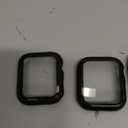 AOKUTDA 3 Pack Case Compatible with Apple Watch series 11 10 46MM,30Anti Spy Privacy Tempered Glass Screen Protector with Ultra-Thin Full Coverage Bumper Cover for iWatch Accessories(Titanium Gold 46mm)