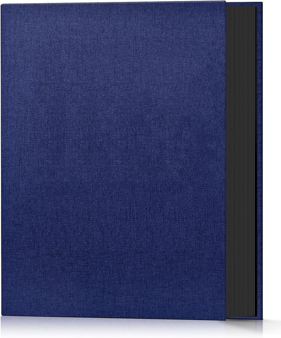 Popotop Photo Album 4x6 200 Pockets for Wedding Gifts,Linen Hardcover Picture Albums for Family Anniversary Baby Vacation Pictures