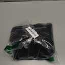 BORIFLORS Women's Sexy Ruched Bodycon Midi Dresses Elegant Mesh Long Sleeve Square Neck Ruffle Hem Cocktail Party Dress (Medium, Black)