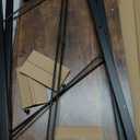 Shintenchi 5 Tiers Bookshelf, Classically Tall Bookcase Shelf, Industrial Book Rack, Modern Book Holder in Bedroom/Living Room/Home/Office, Storage Rack Shelves for Books/Movies-Rustic Brown