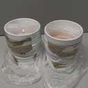 vensovo 5.7 Inch White Terracotta Shallow Succulent Pots - 6 Pack Terra Cotta Clay Pot with Saucer, Cacuts Indoor and Outdoor Planters with Drainage Hole