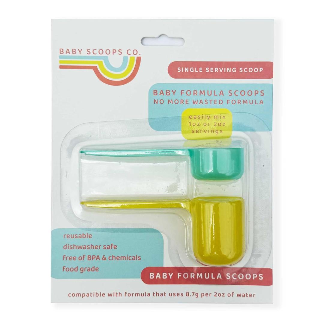 Infant Formula Measuring Scoop Precise 1oz & 2oz Single-Serving for Newborns & Infants, BPA-Free Design