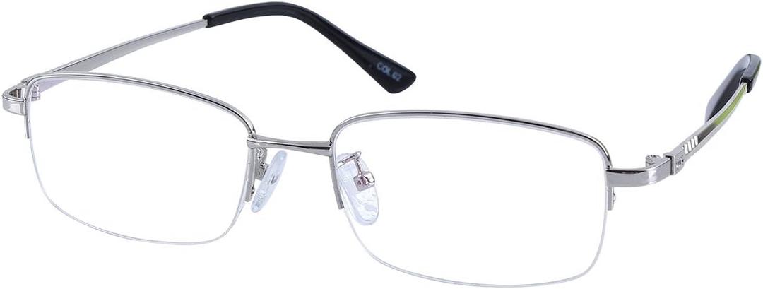 HUIHUIKK Nearsighted Metal Myopia Glasses Everyday Use Mens Womens Distance Spectacles (NOT READING GLASSES)