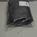 NICETOWN Blackout Curtains 45 Inches Long Kitchen Drapes, Black Solid Thermal Insulated Grommet Blackout Drapery Panels for Window (2 Panels, 42 Inch Wide by 45 Inch Long, Black)