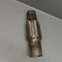 SUISFLXGRO Exhaust Flex Pipe Universal Type 100% Stainless Steel For Heavy Duty and Cars (1 PC, 2.25X6X10)