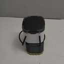 Jarxin 1PC Warm LED Camping Lantern Rechargeable for Power Outages(Black)