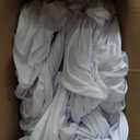 40ft20ft White Ceiling Drapes for Weddings Parties,8 Panels 520ft Long Ceiling Curtain for Tent Canopy,Wrinkle Free Silk Easy to Draping&Hang White Drapes for Event Church Stage Photo Bedroom