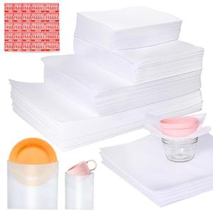 540Pcs Dish Packing Supplies for Moving, 270 Cushion Foam Wrap Pouches & Sheets 4 Sizes (16x12", 12x12", 12x7.8", 7.8x7.8") with 70 Fragile Stickers Plate Packing Sleeves for Fragile Shipping Storage