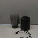 IRIS USA 3-Speed High-Power Professional-Grade Countertop & Kitchen Blender - 50 oz Tritan Jar, Titanium-Coated Stainless Steel Blades, Black for Smoothies, Protein Shakes