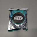 EMK 1/4 to 3.5mm Adapter, 1/4" Female to 1/8" Male Stereo Audio Adapter for Speaker,Amplifiers, Guitar, Home Theater Devices, Laptop, Headphones (6.6FT/2M)