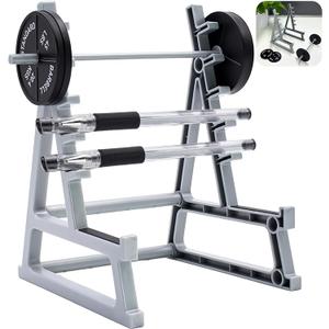 Squat Rack Pen Holder for Desk, Barbell Rack Pen Holder, Gym-themed Unique Shape, Office Stationery Organizer Decor, Mini Weight Racks Pencil Holder for Fitness Weightlifting Lovers