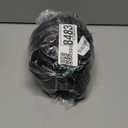 Hanes mens Max Cushioned Crew Socks, Moisture-wicking With Odor Control, Multi-packCrew Sock (6-12, Black/Grey Foot Bottom - 6 Pack)