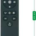 Replace Remote Control Compatible with PINFM 16in/21in Ceiling Fan