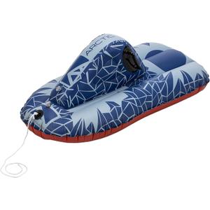 Franklin Sports Inflatable Snow Tubes + Sleds for Kids + Adults - Arctic Trails Single + Double Snow Inner Tubes + Sleds - Heavy Duty Inflatable PVC Sleds - Fun Winter Kids Toy for Snow Days