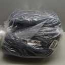 Chair Cushions for Dining Chairs Set of 6, Kitchen Chair Cushions, Chair Pads with Ties and Non Slip Backing, Tufted Memory Foam Seat Cushion 6 Pack, 15.5" x 15.5" x 4", Navy Blue