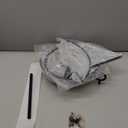 Livabber Fruit Basket Bowl with Banana Hanger, Fruit Vegetable Storage Basket with Banana Tree Holder for Kitchen Counter, Detachable Organizer for Bread Snack Produce (Black, 3-Tier Metal Base)