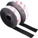 Hook and Loop Tape 1in x 20ft, Heavy Duty Adhesion Strip, Self Adhesive Interlocking Tape, Back Adhesive Mounting Strips, Reclosable Sticky Back Interlocking Nylon Picture Hanging Strips