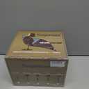 New Cordless Table/Desk Lamp, 8000mAh Rechargeable Battery Operated,Double Luminescence Dimming for Restaurant/Bedroom/Bars/Outdoor Party/Camping/Coffee Shop Night Light (Dark & Light Brown 1PACK)