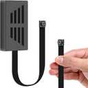 64GB Mini Video Cameras 1080P Portable Nanny Video Loop Recorder with Motion Detection Security Cameras for Outdoor Home Office Security(No WiFi Function)