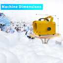Jet Foam Machine for Party, Party Foam Machine Without Support, Foam Cannon for Garden, Pool, Indoor, Birthdays, Celebrations, and Backyard Events
