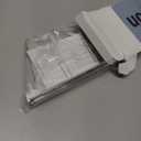 Stainless Steel Stove Gap Covers,Stove Gap Filler, Range Trim Kit, Stove Gap Guards, Heat Resistant and Easy to Clean, Easy retractable Length 13.8" to 27.5", Width 0.79",Silver(2PCS)