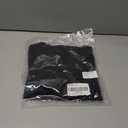 Trendy Queen Womens Long Sleeve Shirts Crop Square Neck Ribbed Tops Basic Slim Fit Y2K Fall Winter Clothes Outfits 2026 (Black, XS)