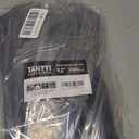 Zip Ties 12 inch, Black Zip Ties 1000 pack, 40lb, Cable Ties, Self-locking Wire ties for indoor and outdoor use, by Tantti