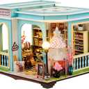 DIY Miniature Dollhouse Room Kit for Teens and Adults-Tailor Shop