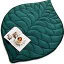 Kaisa Weighted Lap Blanket 7 lbs 41" x 53", Cozy Luxury Crystal Velvet Small Weighted Blanket for Adults, Portable Travel Weighted Blanket for Relaxation, All-Season Blanket, Machine Washable, Green